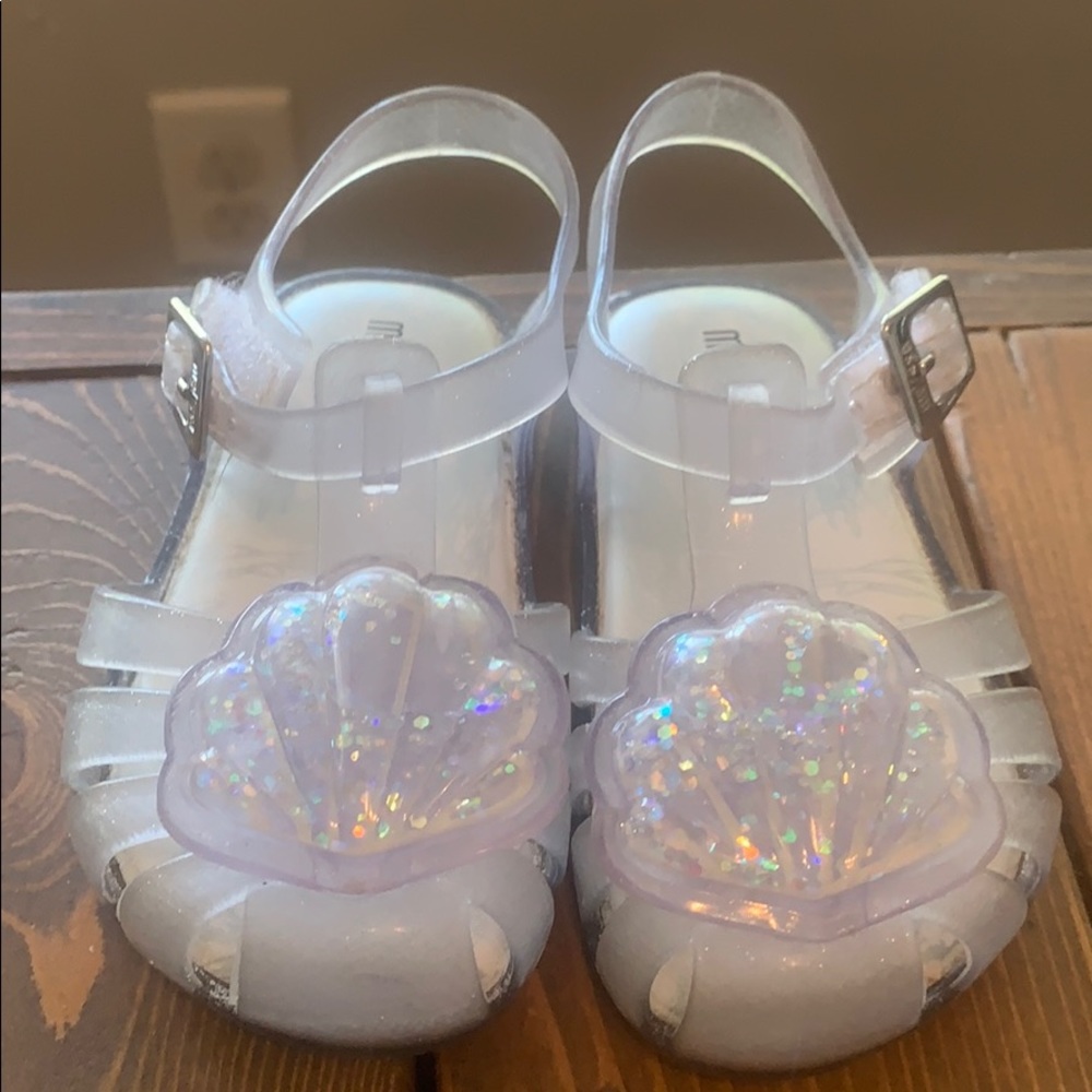 Mini Melissa seashells sandals 🐚